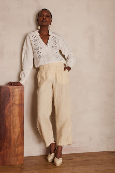 Picture of BASTIEN TROUSERS IN LINEN